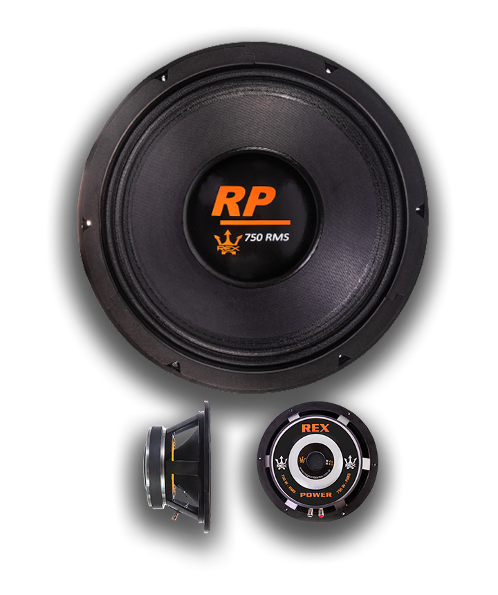 Alto Falante Woofer Magnum Rex Power 12 Polegadas 650W RMS 4 Ohms Bobina Simples