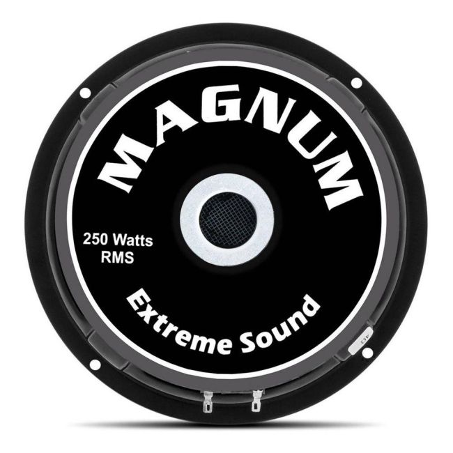 Woofer Magnum Profissional 8 Polegadas 250W RMS 4 Ohms Bobina Simples