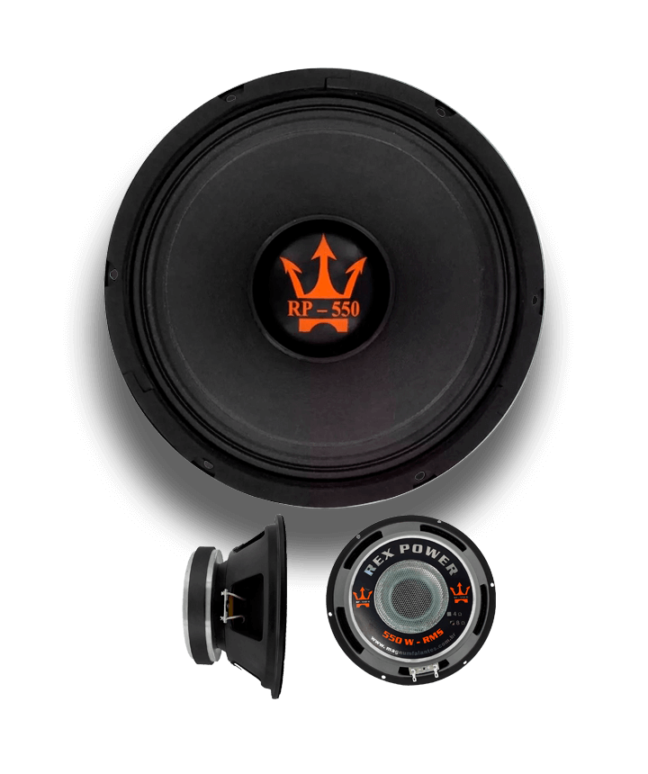 Alto Falante Woofer Magnum Rex Power 12 Polegadas 650W RMS 4 Ohms Bobina Simples