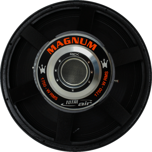 subwoofer rex pro 1750w 21 polegadas