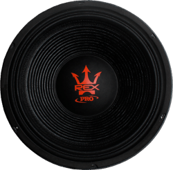 subwoofer rex pro 1750w 15 polegadas