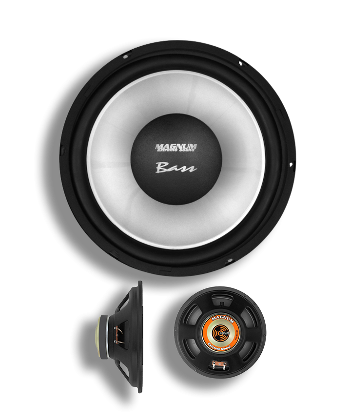 subwoofer magnum bass 8 polegadas 500w