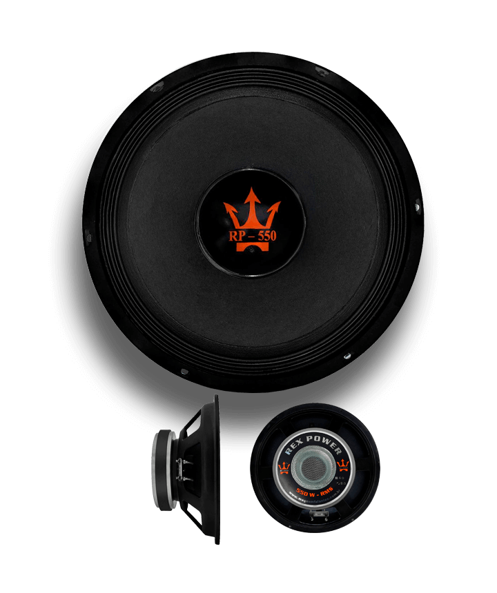 Woofer Magnum Rex Power 12 Polegadas 550W RMS 4 ou 8 Ohms Bobina Simples