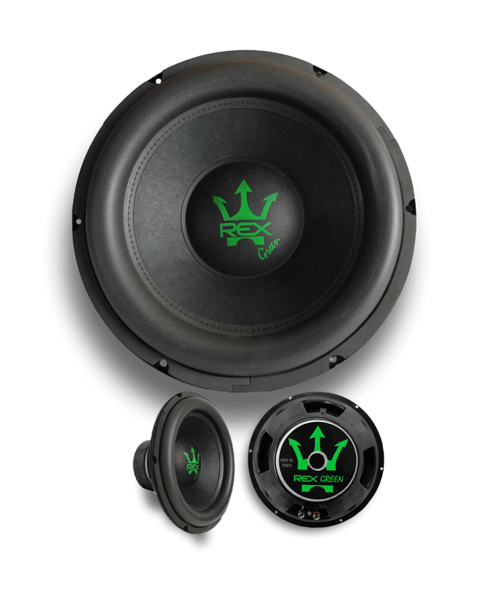 subwoofer rex grren 400w 12 polegadas