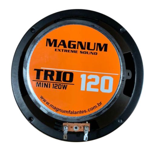 woofer magnum trio mini 6 polegadas 120w